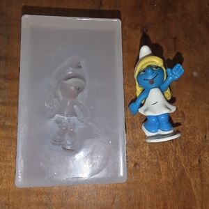 Smurfette Food Safe Baking Mold Icing, Candy, Chocolate, Fondant